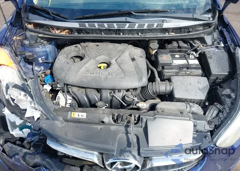 2013 Hyundai Elantra Limited z USA, uszkodzony, nr VIN 5NPDH4AE4DH450772